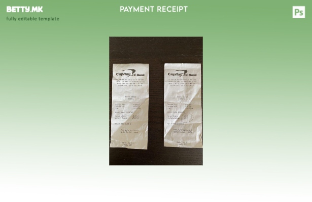 Модерен стил на USA Capital една банка за чек шаблон